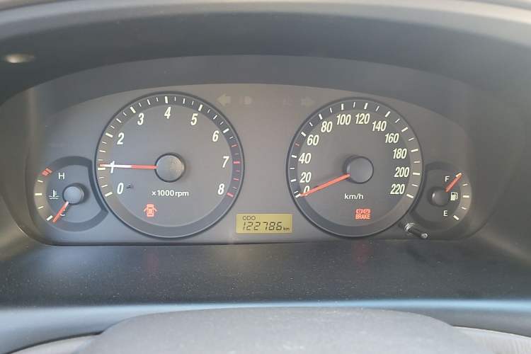 Used Hyundai Elantra 2007 1.6L Manual Comfort Model Instrument Cluster
