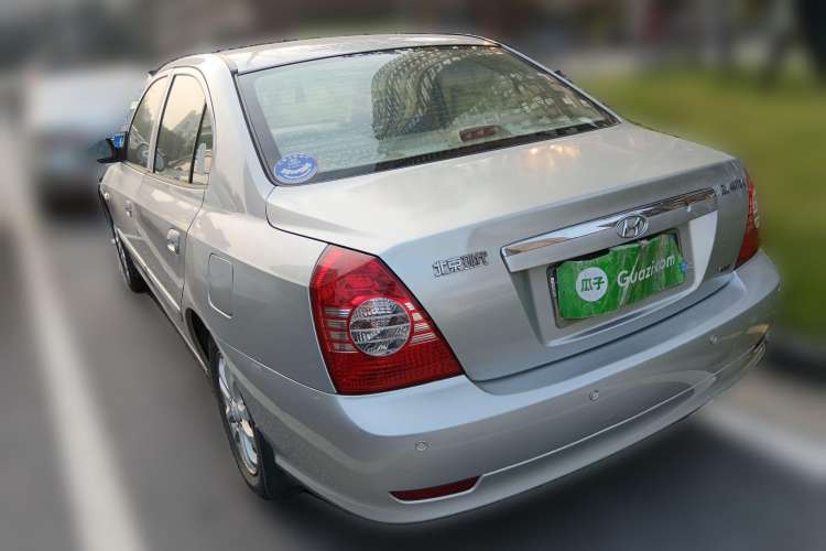 Used Hyundai Elantra 2007 1.6L Manual Comfort Model Rear Left 45 Deg
