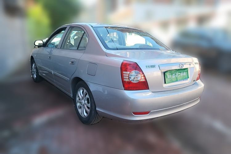 Used Hyundai Elantra 2007 1.6L Manual Comfort Model Rear Left 45 Deg