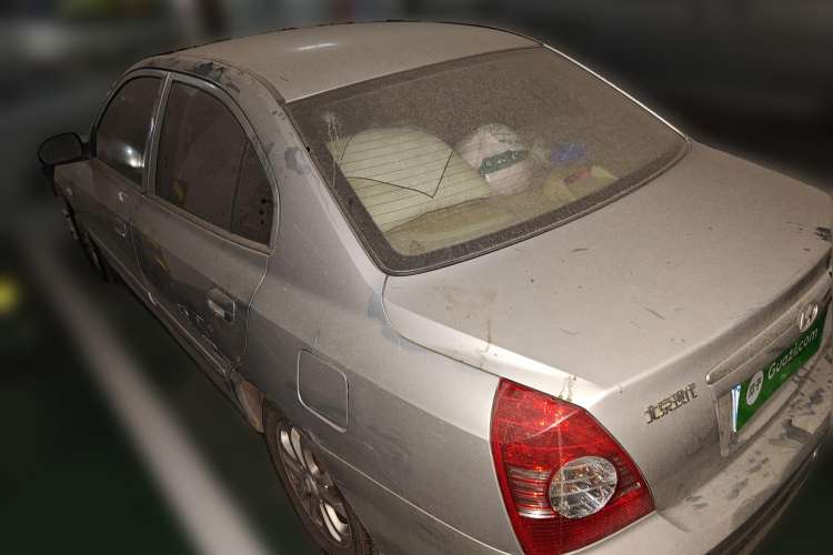 Used Hyundai Elantra 2007 1.6L Automatic Comfort Edition Rear Left 45 Deg