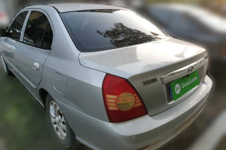 Used Hyundai Elantra 2007 1.6L Manual Comfort Model Rear Left 45 Deg