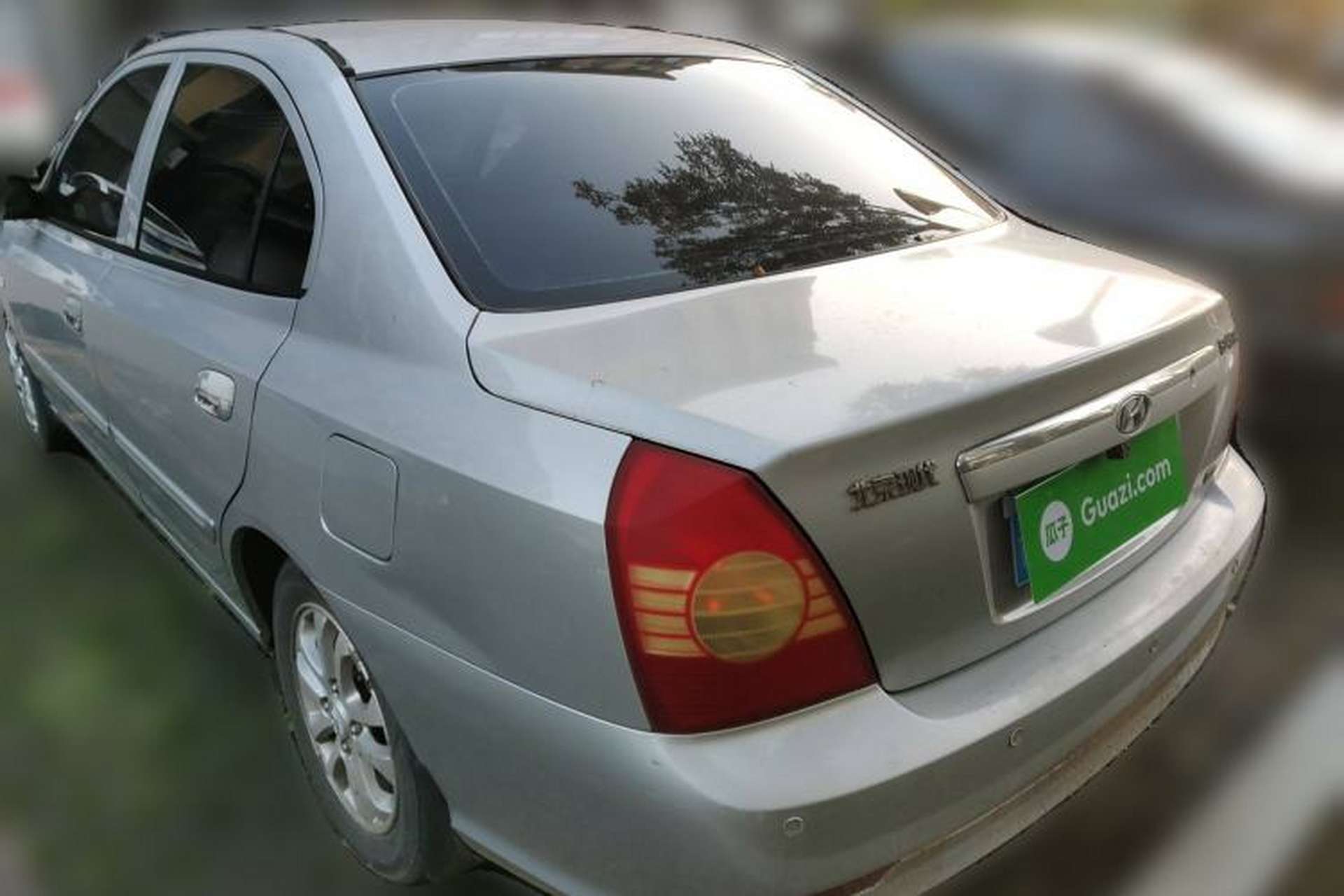 Used Hyundai Elantra 2007 1.6L Manual Comfort Model Rear Left 45 Deg