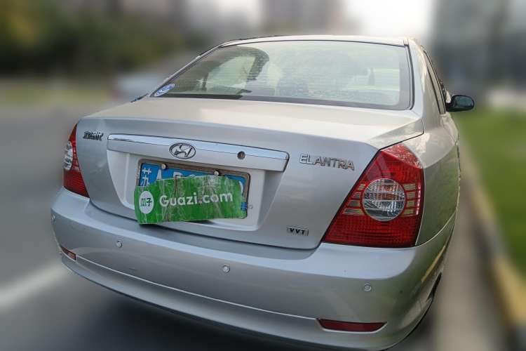 Used Hyundai Elantra 2007 1.6L Manual Comfort Model Rear Right 45 Deg