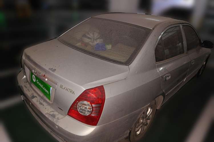 Used Hyundai Elantra 2007 1.6L Automatic Comfort Edition Rear Right 45 Deg