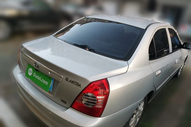 Used Hyundai Elantra 2007 1.6L Manual Comfort Model Rear Right 45 Deg