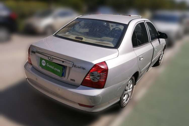 Used Hyundai Elantra 2007 1.6L Manual Comfort Model Rear Right 45 Deg