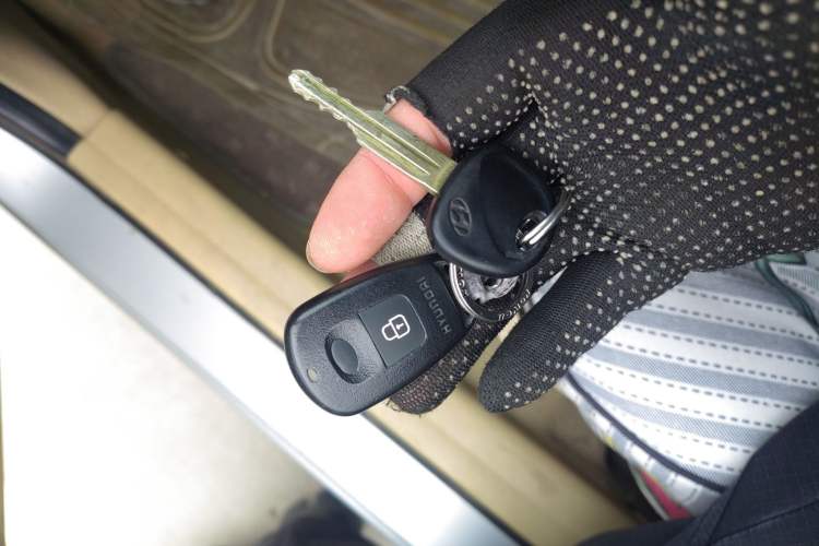 Used Hyundai Elantra 2007 1.6L Manual Comfort Model Vehicle Key