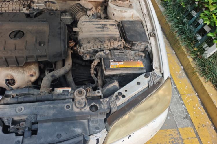 Used Hyundai Elantra 2007 1.6L Manual Comfort Model Engine Bay Left