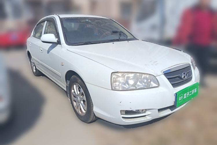 Used Hyundai Elantra 2007 1.6L Manual Comfort Model Front Right 45 Deg