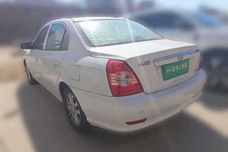 Used Hyundai Elantra 2007 1.6L Manual Comfort Model Rear Left 45 Deg