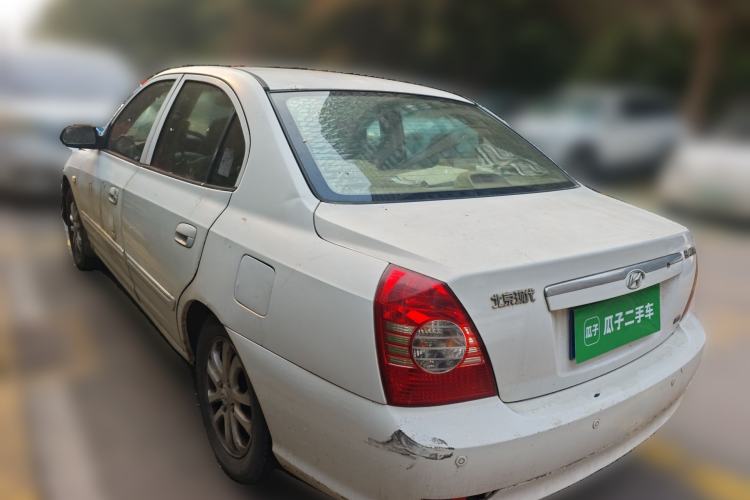 Used Hyundai Elantra 2007 1.6L Manual Comfort Model Rear Left 45 Deg
