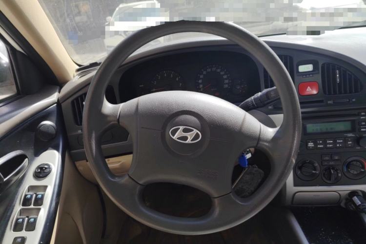 Used Hyundai Elantra 2007 1.6L Manual Comfort Model Steering Wheel