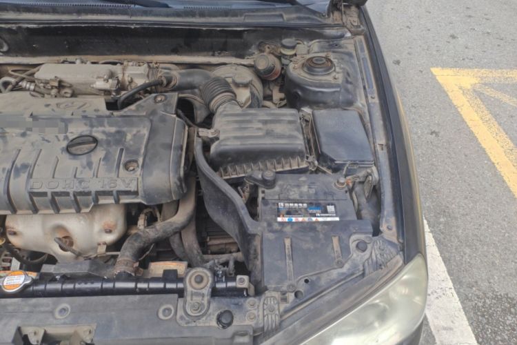 Used Hyundai Elantra 2008 1.6L Manual Deluxe Prestige Edition Engine Bay Left