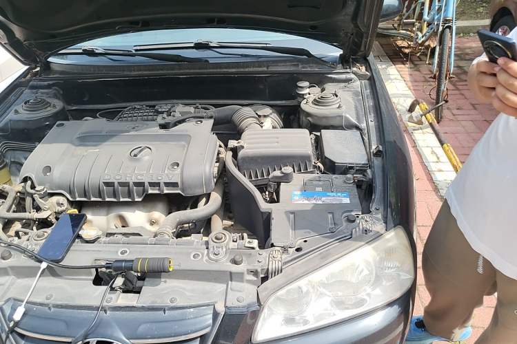 Used Hyundai Elantra 2008 1.6L Manual Deluxe Prestige Edition Engine Bay Left