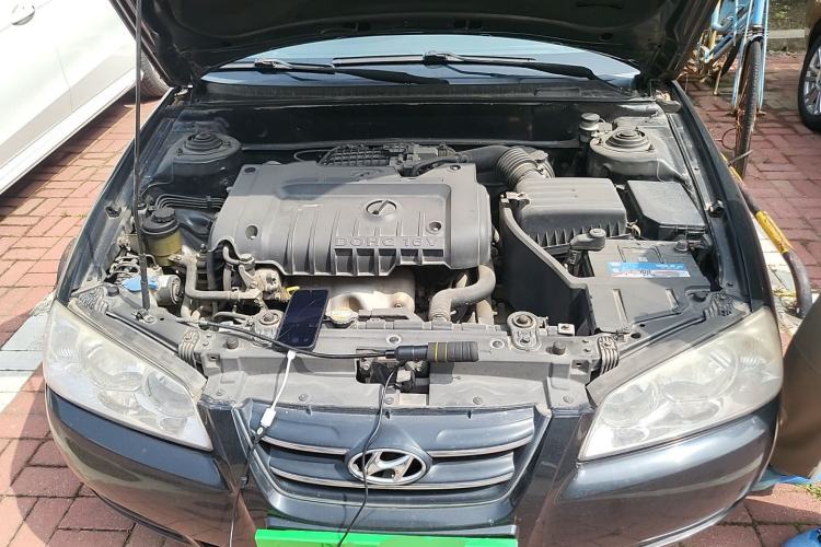 Used Hyundai Elantra 2008 1.6L Manual Deluxe Prestige Edition Engine Bay