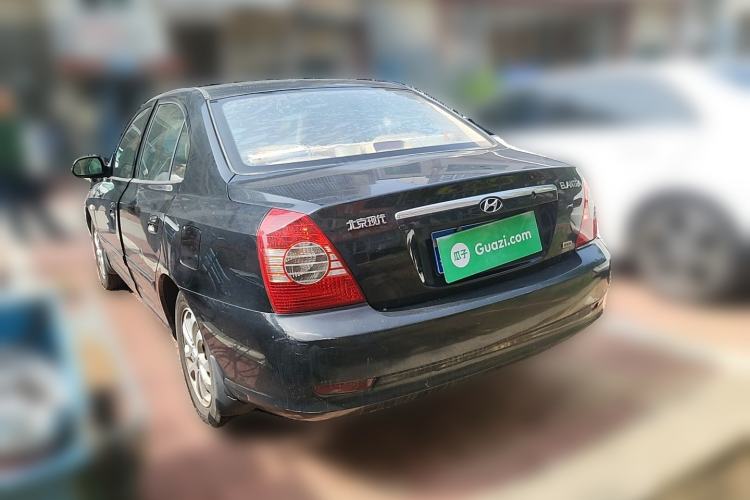 Used Hyundai Elantra 2008 1.6L Manual Deluxe Prestige Edition Rear Left 45 Deg