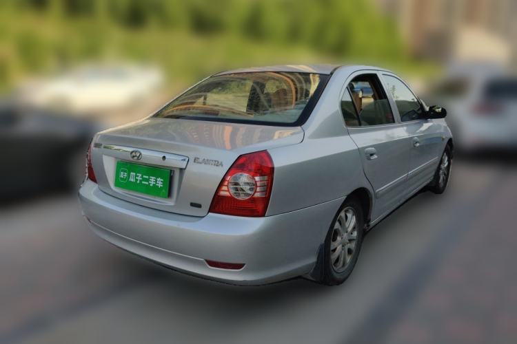 Used Hyundai Elantra 2008 1.6L Manual Deluxe Prestige Edition Rear Right 45 Deg
