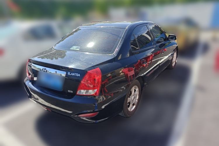 Used Hyundai Elantra 2011 1.6L Manual Comfort Version Rear Right 45 Deg