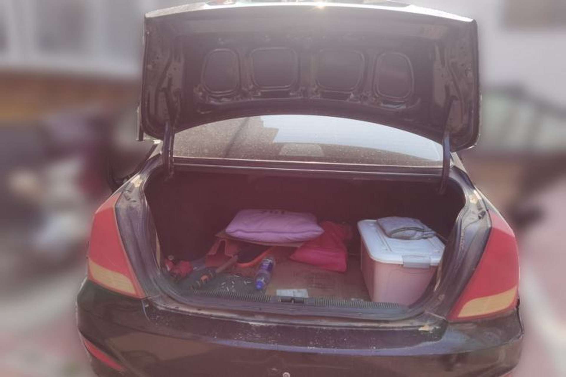 Used Hyundai Elantra 2011 1.6L Manual Comfort Version Trunk