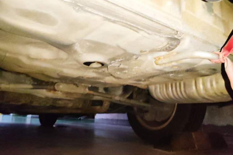 Used Hyundai Elantra 2011 1.6L Manual Comfort Version Chassis Rear