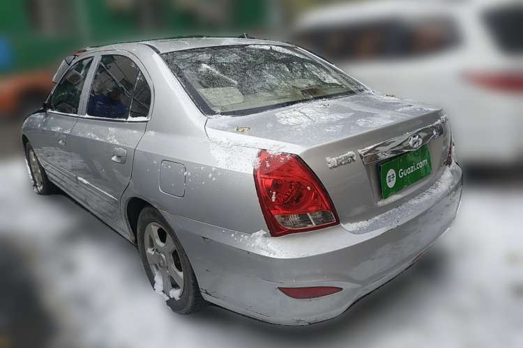 Used Hyundai Elantra 2011 1.6L Manual Comfort Version Rear Left 45 Deg