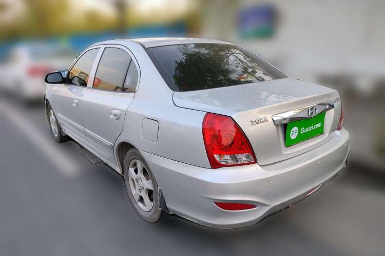 Used Hyundai Elantra 2011 1.6L Manual Comfort Version Rear Left 45 Deg