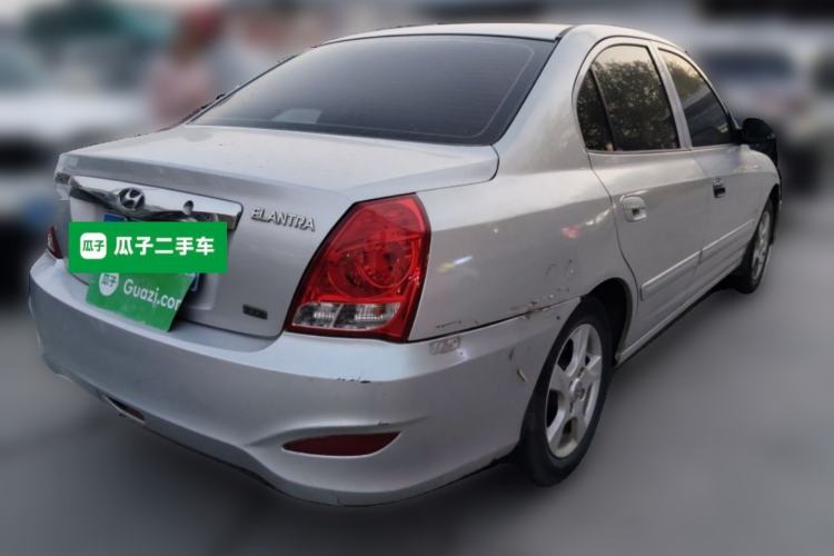 Used Hyundai Elantra 2011 1.6L Manual Comfort Version Rear Right 45 Deg
