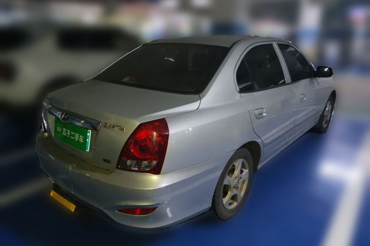 Used Hyundai Elantra 2011 1.6L Manual Comfort Version Rear Right 45 Deg