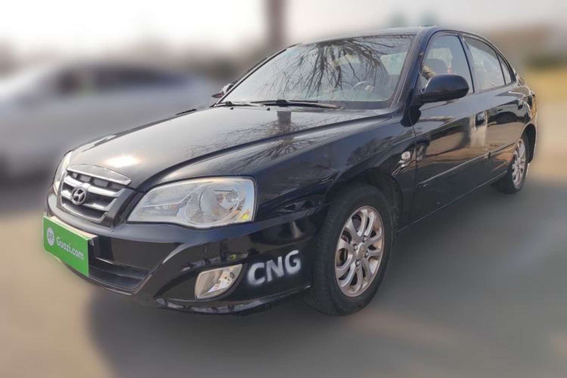 Used Hyundai Elantra 2012 1.6L Manual CNG Dual-Fuel Version Front Left 45 Deg