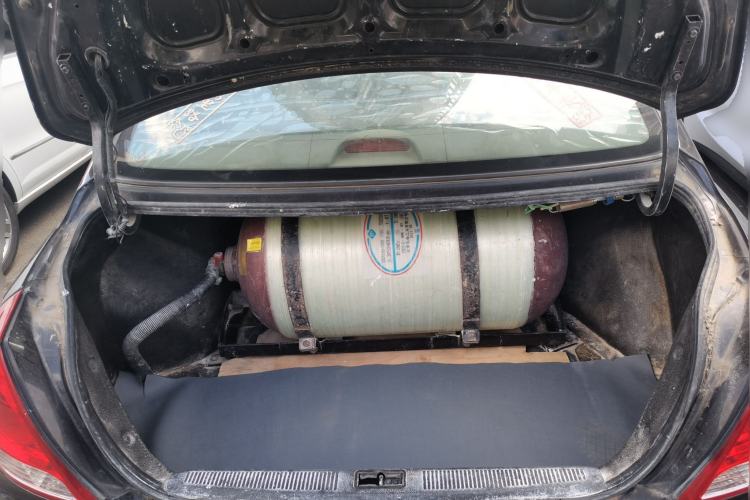Used Hyundai Elantra 2012 1.6L Manual CNG Dual-Fuel Version Trunk
