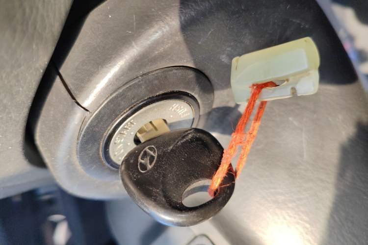 Used Hyundai Elantra 2012 1.6L Manual CNG Dual-Fuel Version Vehicle Key