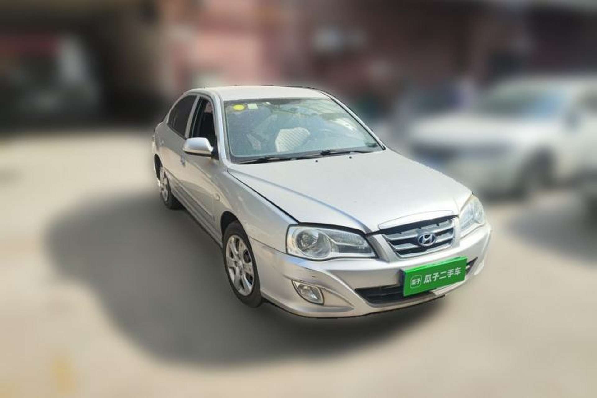 Used Hyundai Elantra 2012 1.6L Manual CNG Dual-Fuel Version Front Right 45 Deg