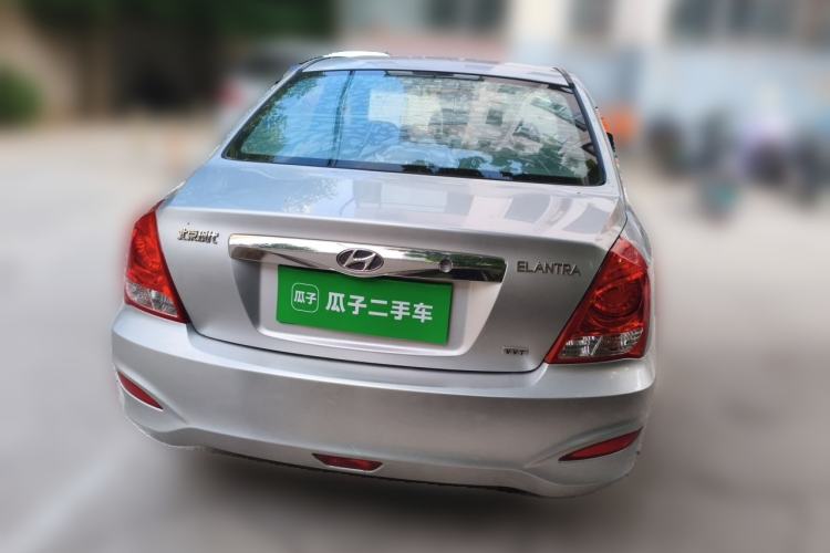 Used Hyundai Elantra 2012 1.6L Manual CNG Dual-Fuel Version Rear