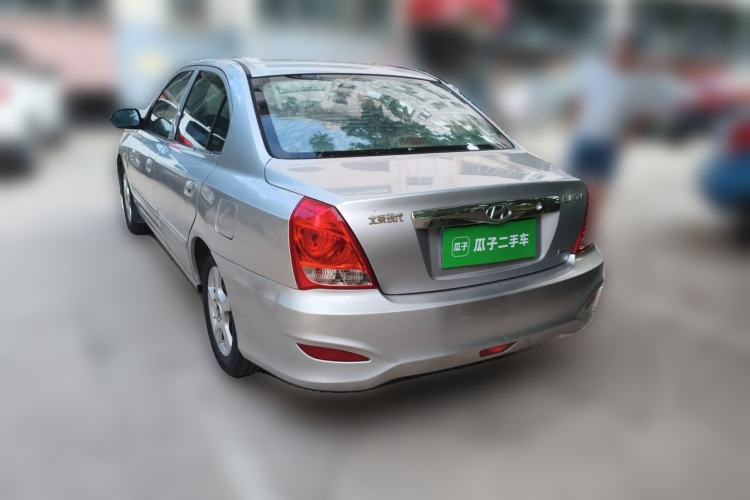 Used Hyundai Elantra 2012 1.6L Manual CNG Dual-Fuel Version Rear Left 45 Deg