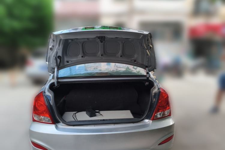 Used Hyundai Elantra 2012 1.6L Manual CNG Dual-Fuel Version Trunk