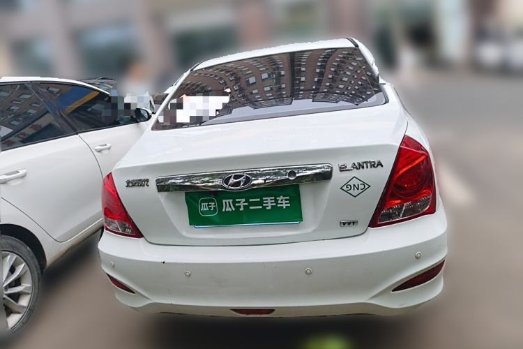 Used Hyundai Elantra 2012 1.6L Manual CNG Dual-Fuel Version Rear