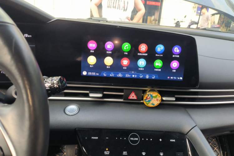 Used Hyundai Elantra 2021 1.5L CVT LUX Prestige Edition Audio And AC Panel