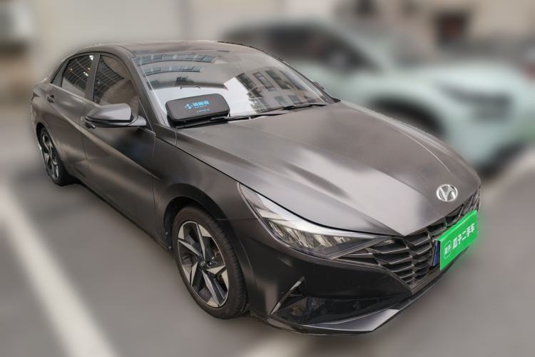 Used Hyundai Elantra 2021 1.5L CVT LUX Prestige Edition Exterior 2