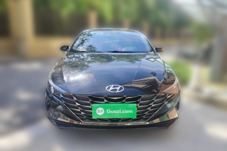 Used Hyundai Elantra 2021 1.5L CVT LUX Prestige Edition Front