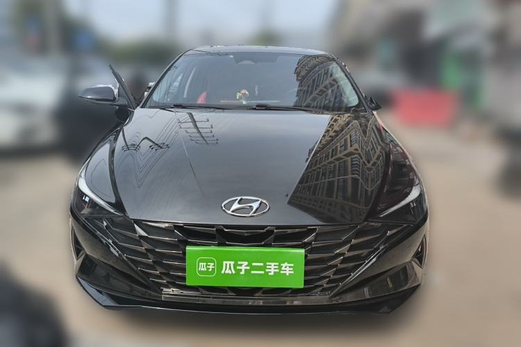 Used Hyundai Elantra 2021 1.5L CVT LUX Prestige Edition Front