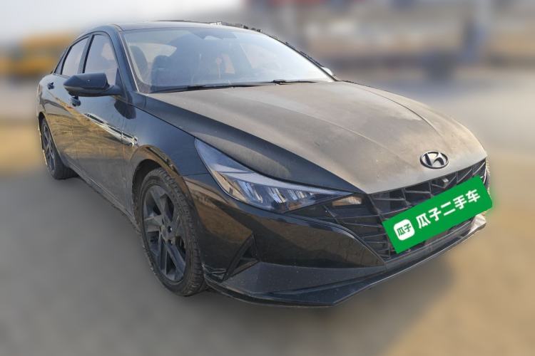 Used Hyundai Elantra 2021 240TGDi DCT TOP Flagship Edition Front Right 45 Deg