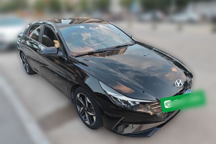 Used Hyundai Elantra 2021 240TGDi DCT LUX Prestige Edition Front Right 45 Deg