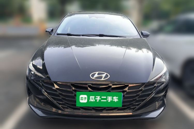 Used Hyundai Elantra 2021 1.5L CVT LUX Prestige Edition Front