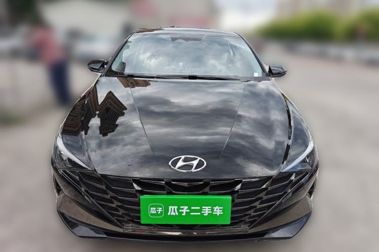 Used Hyundai Elantra 2021 1.5L CVT LUX Prestige Edition Front