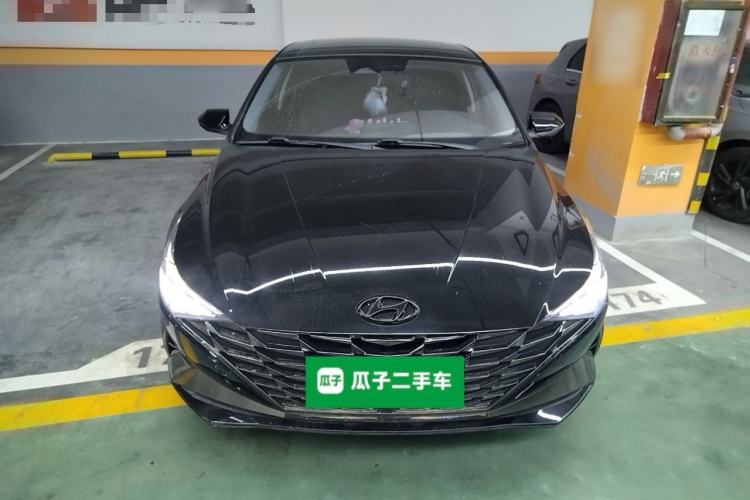 Used Hyundai Elantra 2021 1.5L CVT LUX Prestige Edition Front