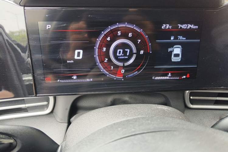 Used Hyundai Elantra 2021 1.5L CVT LUX Prestige Edition Instrument Cluster