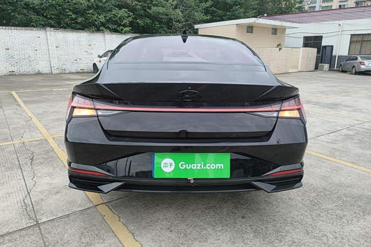 Used Hyundai Elantra 2021 1.5L CVT LUX Prestige Edition Rear