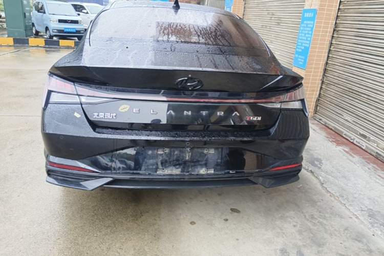 Used Hyundai Elantra 2021 1.5L CVT LUX Prestige Edition Rear