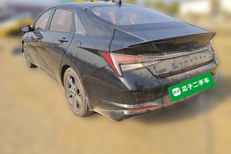Used Hyundai Elantra 2021 240TGDi DCT TOP Flagship Edition Rear Left 45 Deg