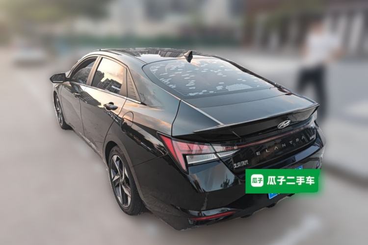 Used Hyundai Elantra 2021 240TGDi DCT LUX Prestige Edition Rear Left 45 Deg